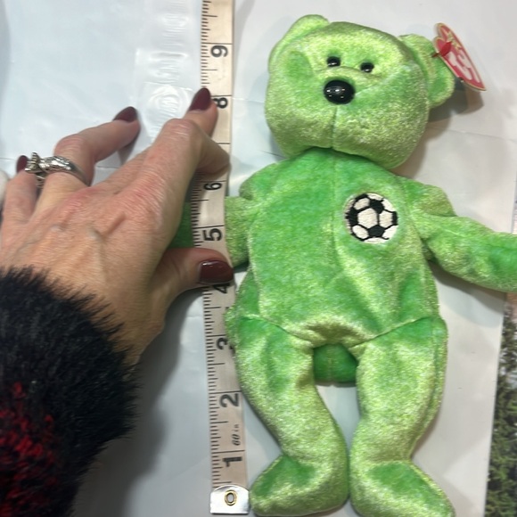 TY Beanie Babies Bears Lot of 10 plush Maple snowball Erin Snort happy Claude 10 - Picture 6 of 7